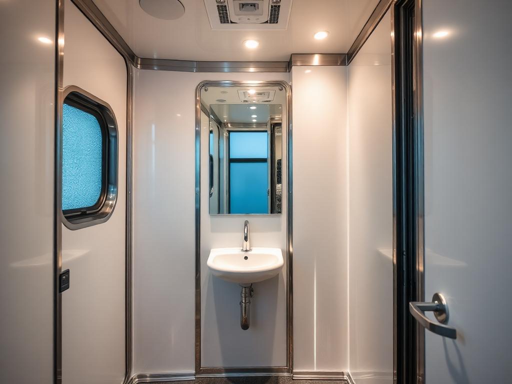 Luxury Restroom Trailers in Byron, GA